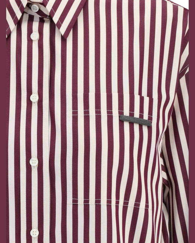 Brunello Cucinelli Striped Shirt Glam Steals