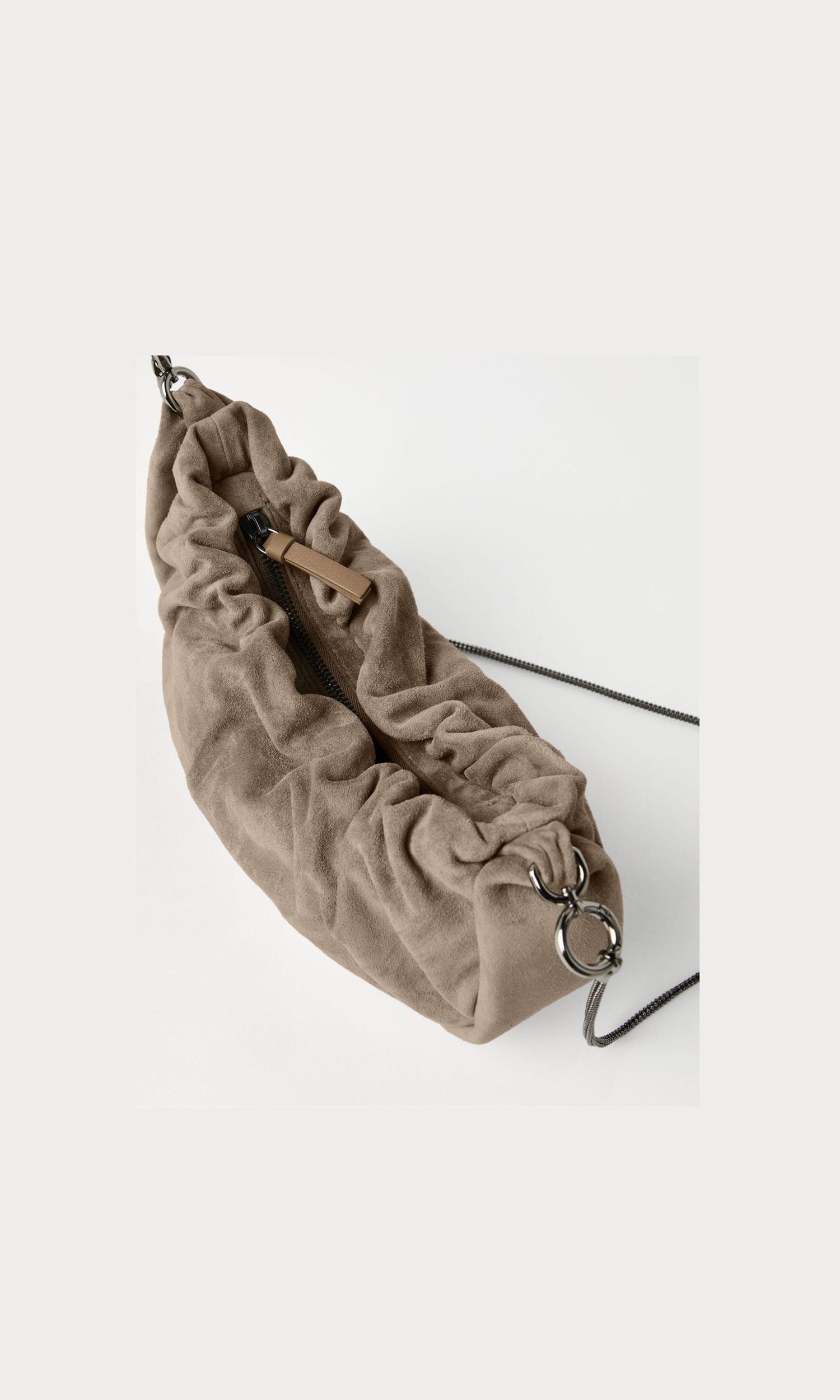 Brunello Cucinelli Suede Brioche Hobo Bag Glam Steals