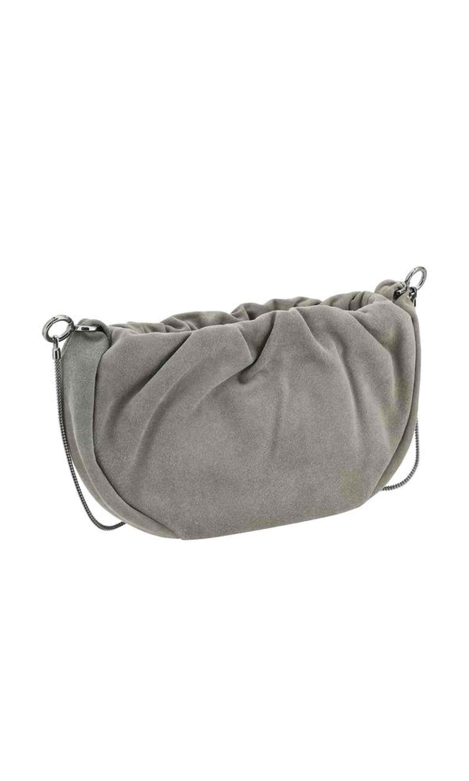 Brunello Cucinelli Suede Shoulder Bag Glam Steals