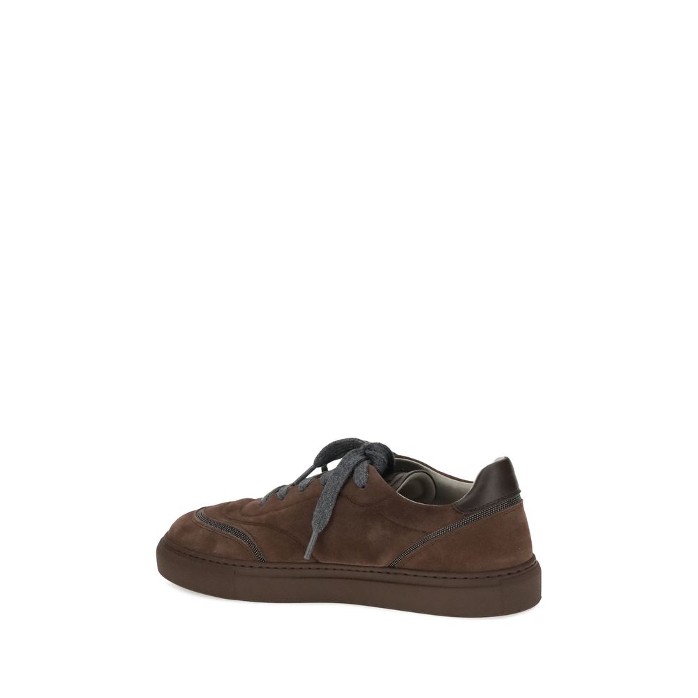 Brunello Cucinelli Suede Sneakers Glam Steals
