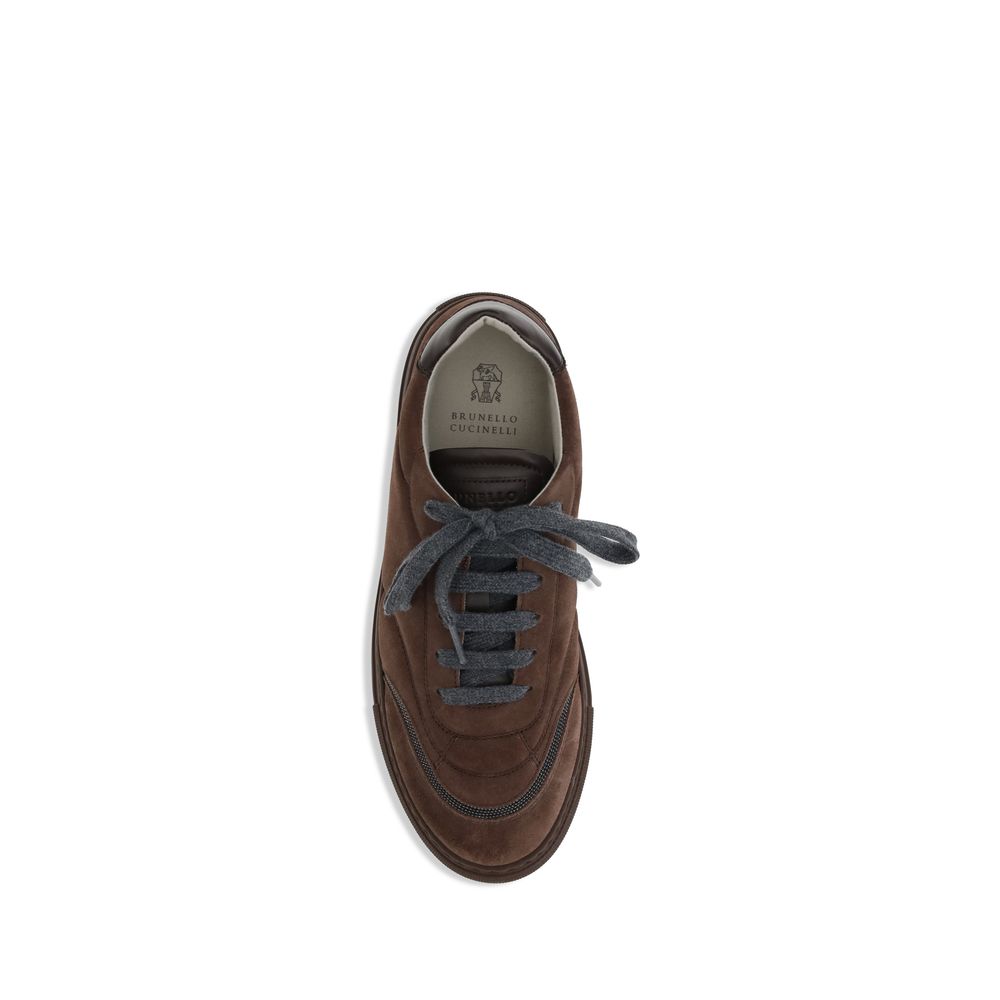Brunello Cucinelli Suede Sneakers Glam Steals