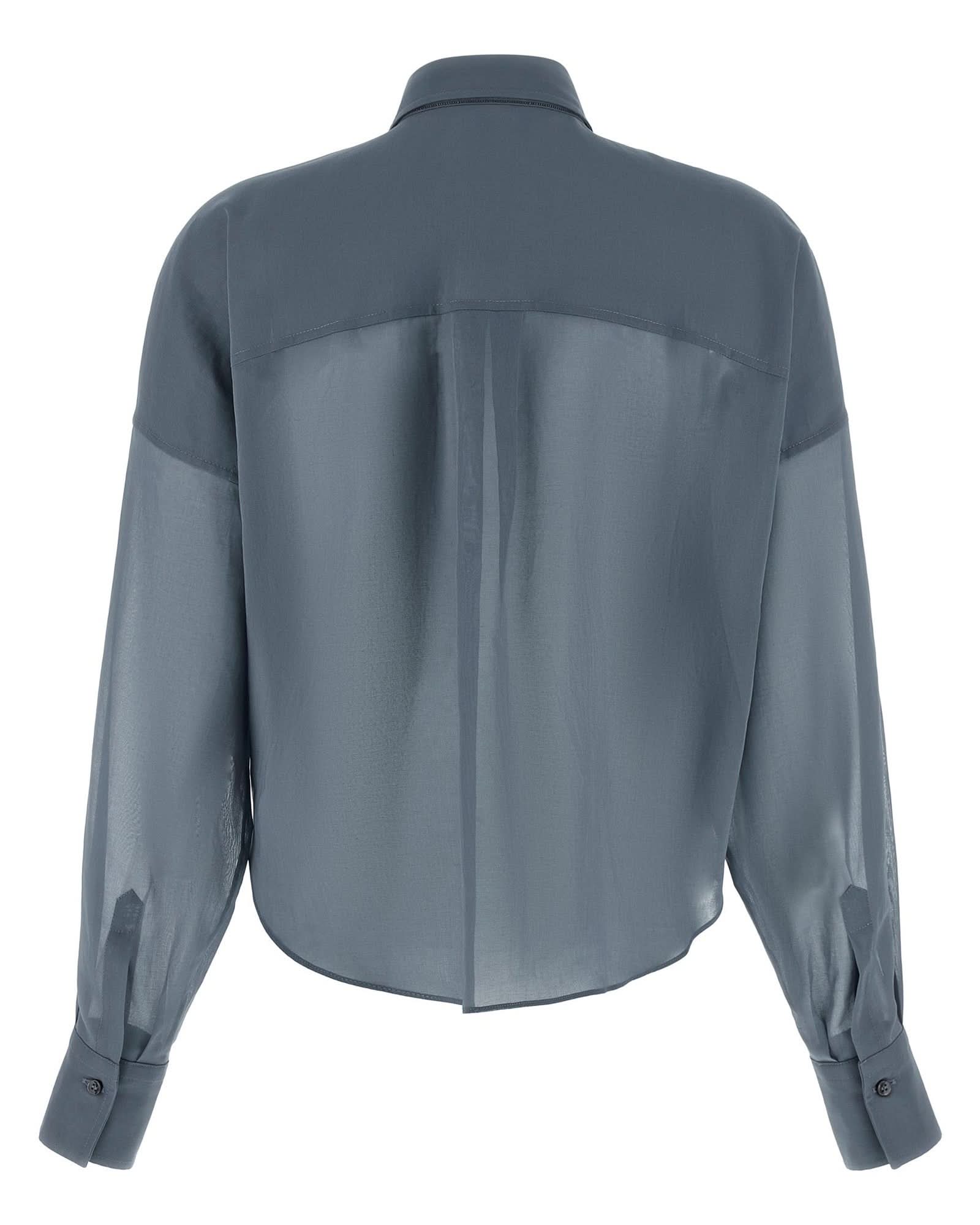 Brunello Cucinelli Taffeta Shirt Glam Steals