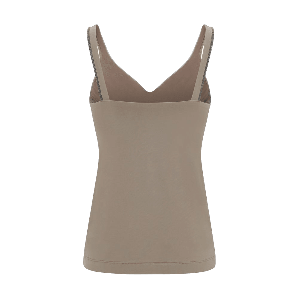 Brunello Cucinelli Top with Embellishments Glam Steals