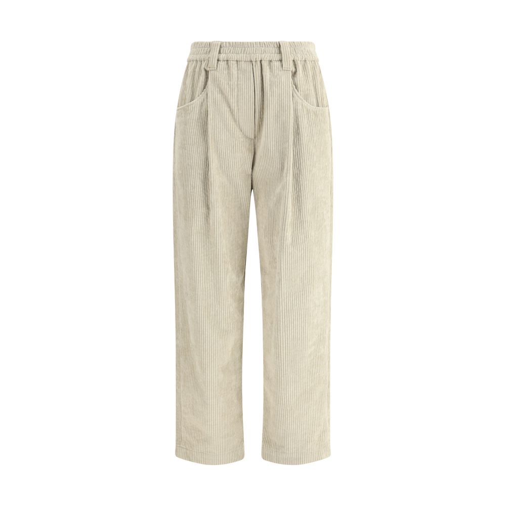Brunello Cucinelli Velvet Pant Glam Steals
