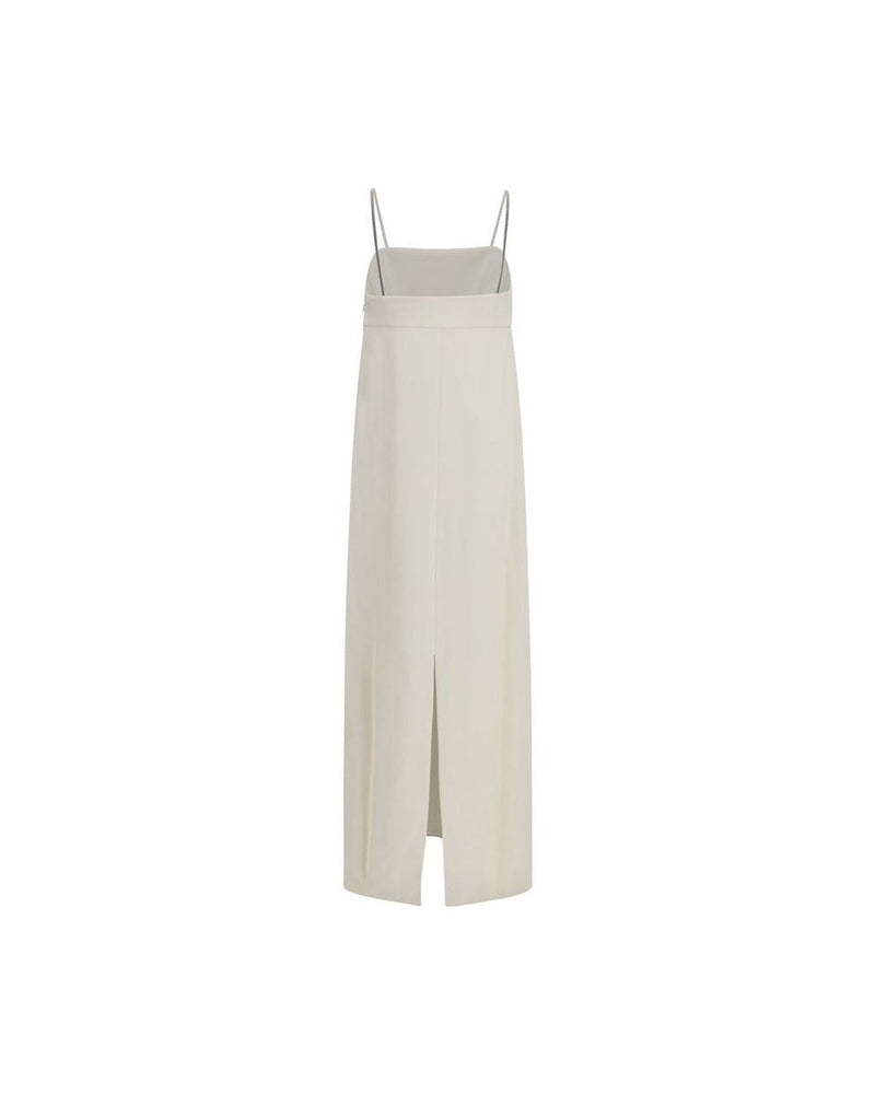 Brunello Cucinelli White Acetate Casual Dress Glam Steals