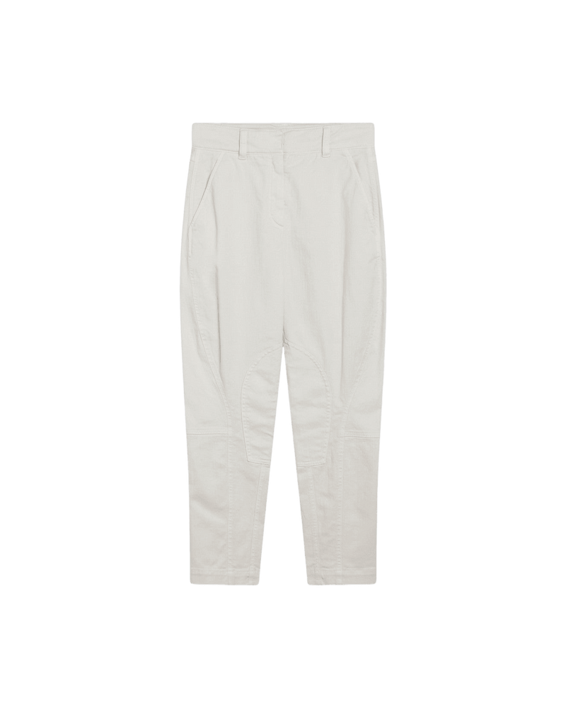 Brunello Cucinelli White Chalk Equestrian Trouser Glam Steals