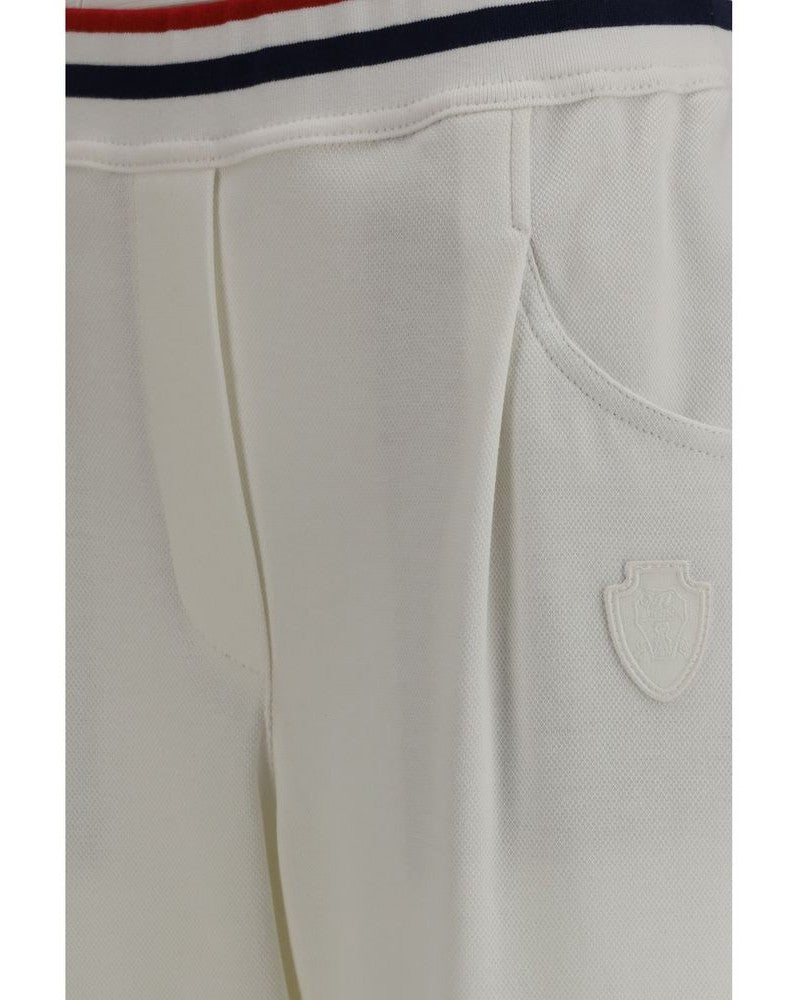 Brunello Cucinelli White Cotton Casual Pant Glam Steals