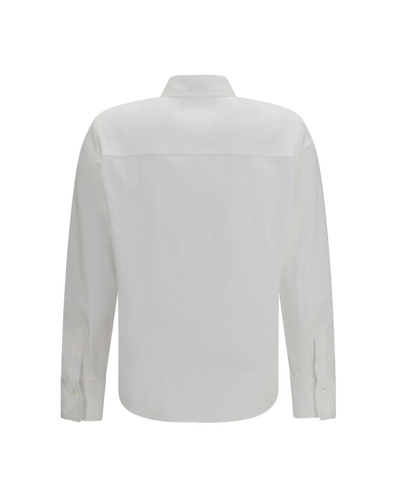 Brunello Cucinelli White Cotton Dress Shirt Glam Steals