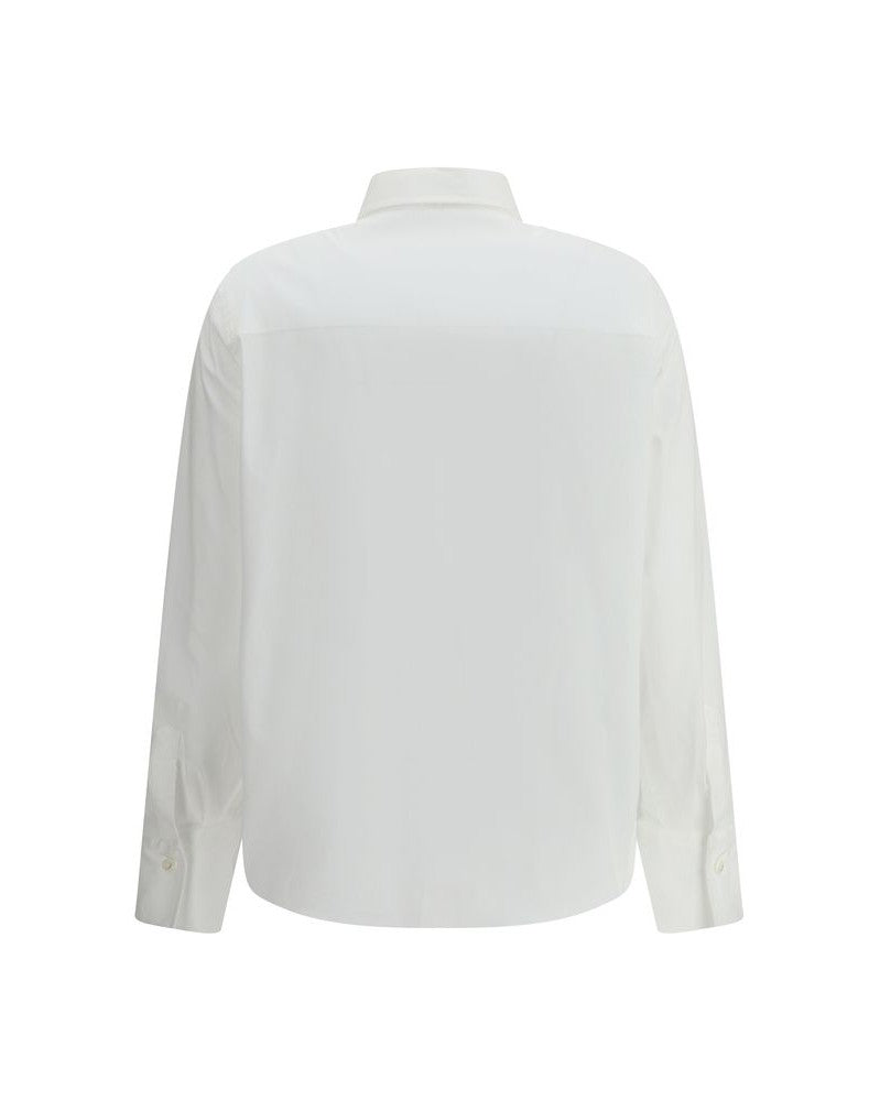 Brunello Cucinelli White Cotton Dress Shirt Glam Steals