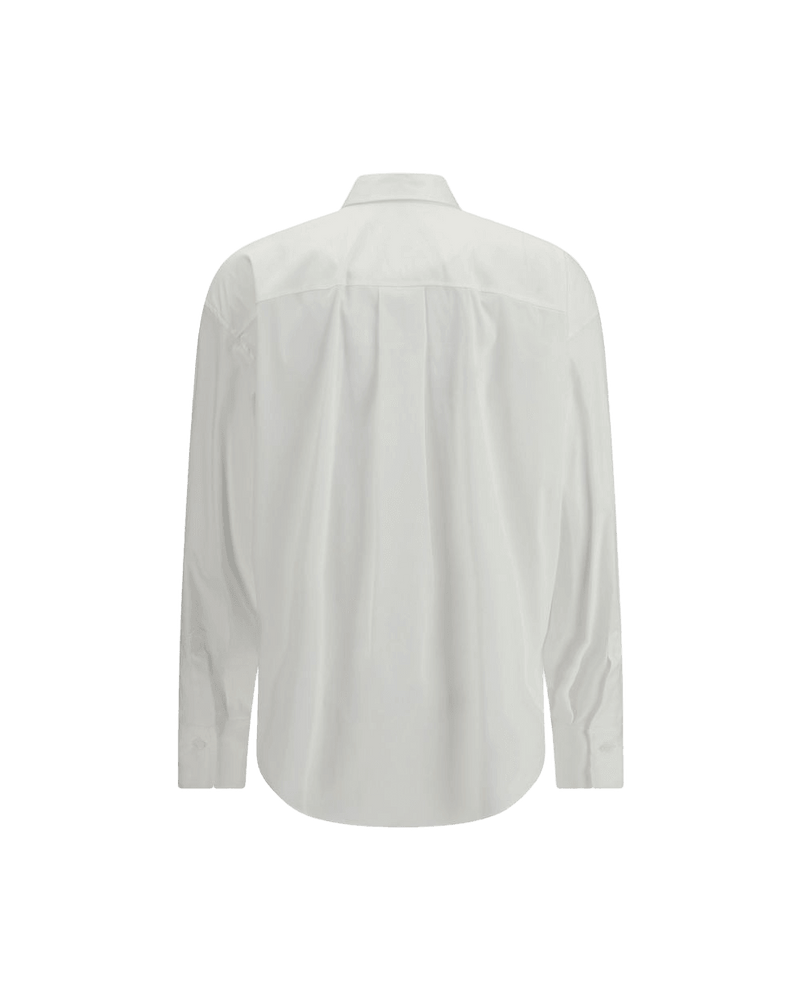 Brunello Cucinelli White Cotton Shirt Glam Steals