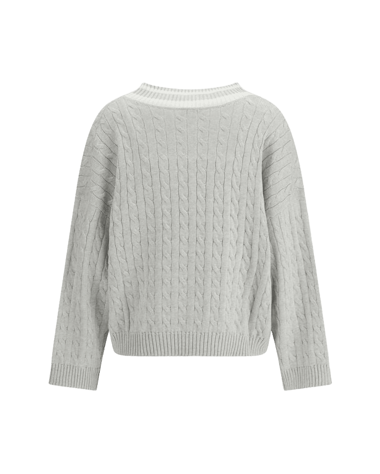 Brunello Cucinelli White Cotton Sweatshirt