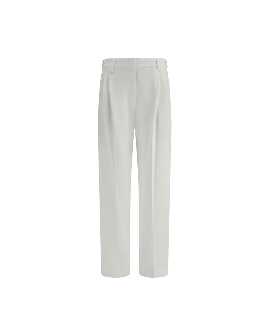 Brunello Cucinelli White Cotton Pant Pants