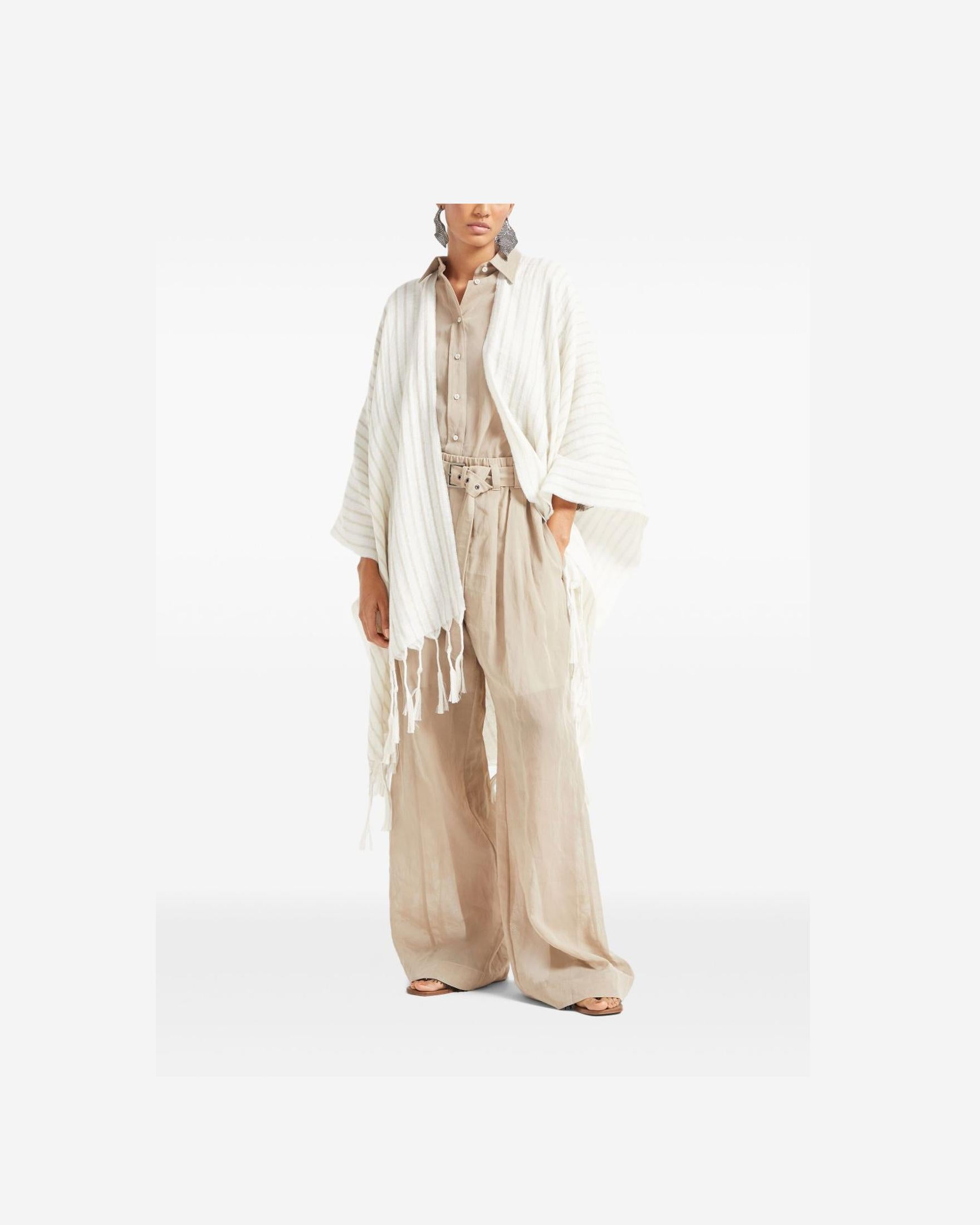 Brunello Cucinelli White Jacket Glam Steals