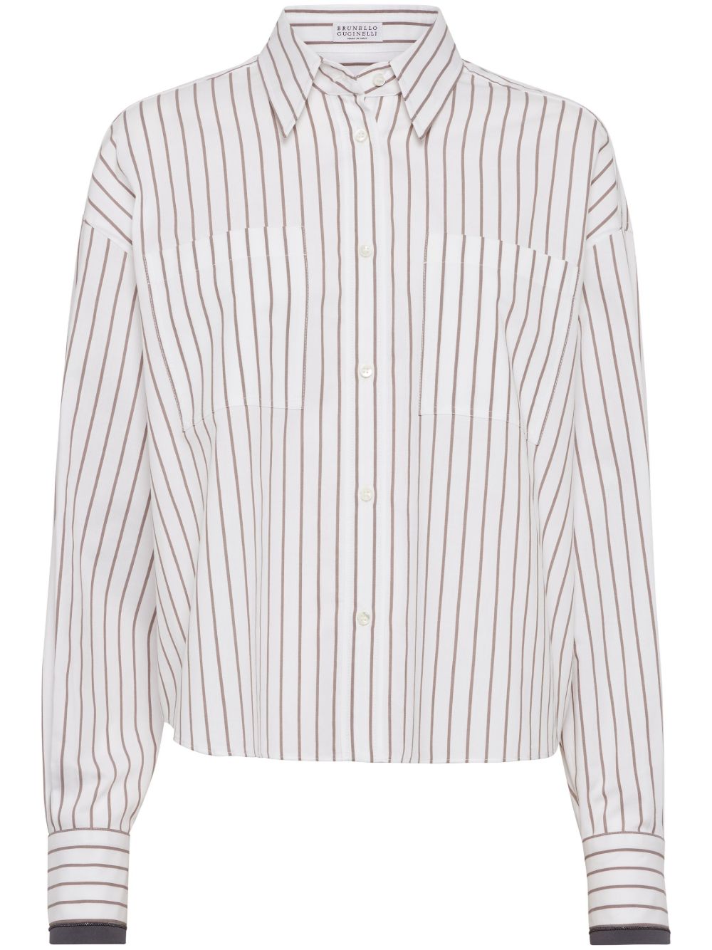 Brunello Cucinelli White Shirt Glam Steals