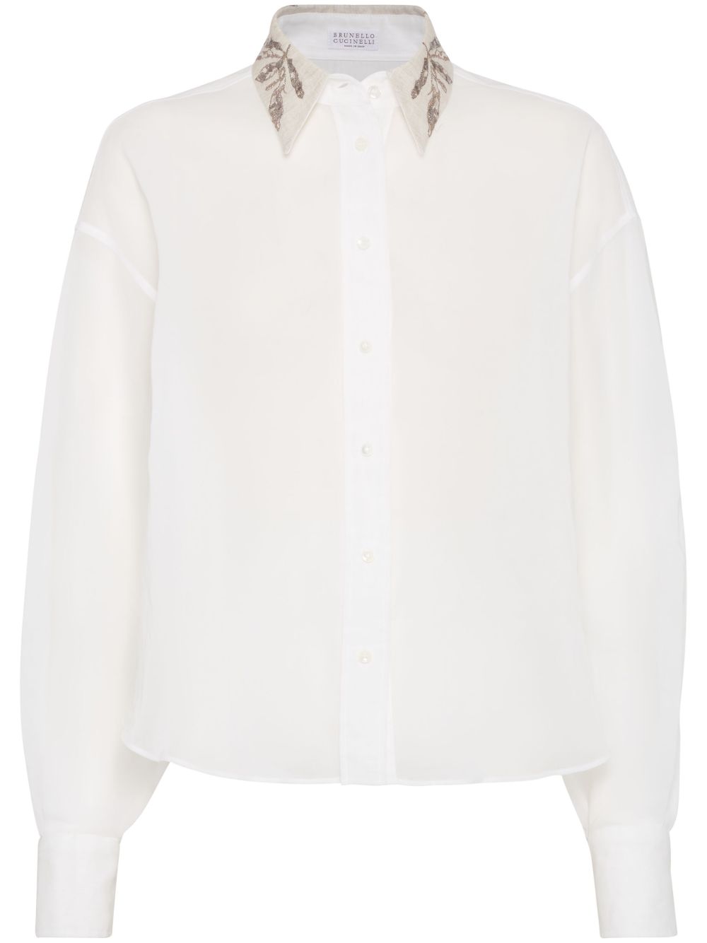 Brunello Cucinelli White Shirt Glam Steals