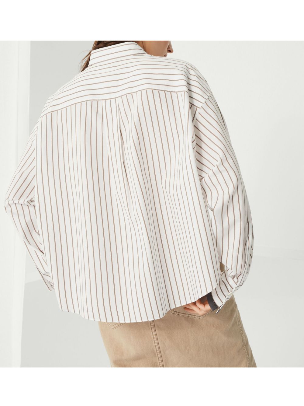 Brunello Cucinelli White Shirt Glam Steals