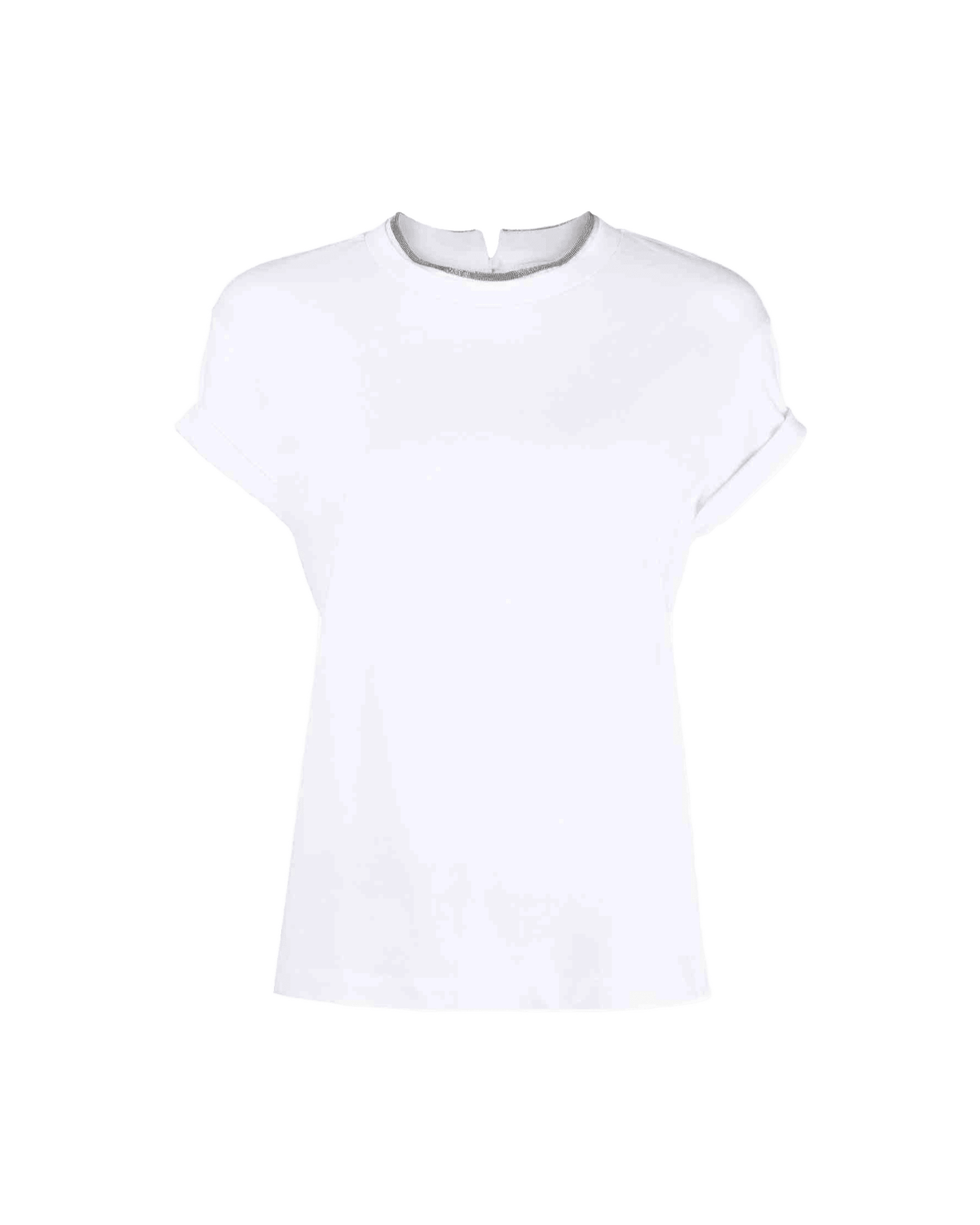 Brunello Cucinelli White T-shirt Glam Steals