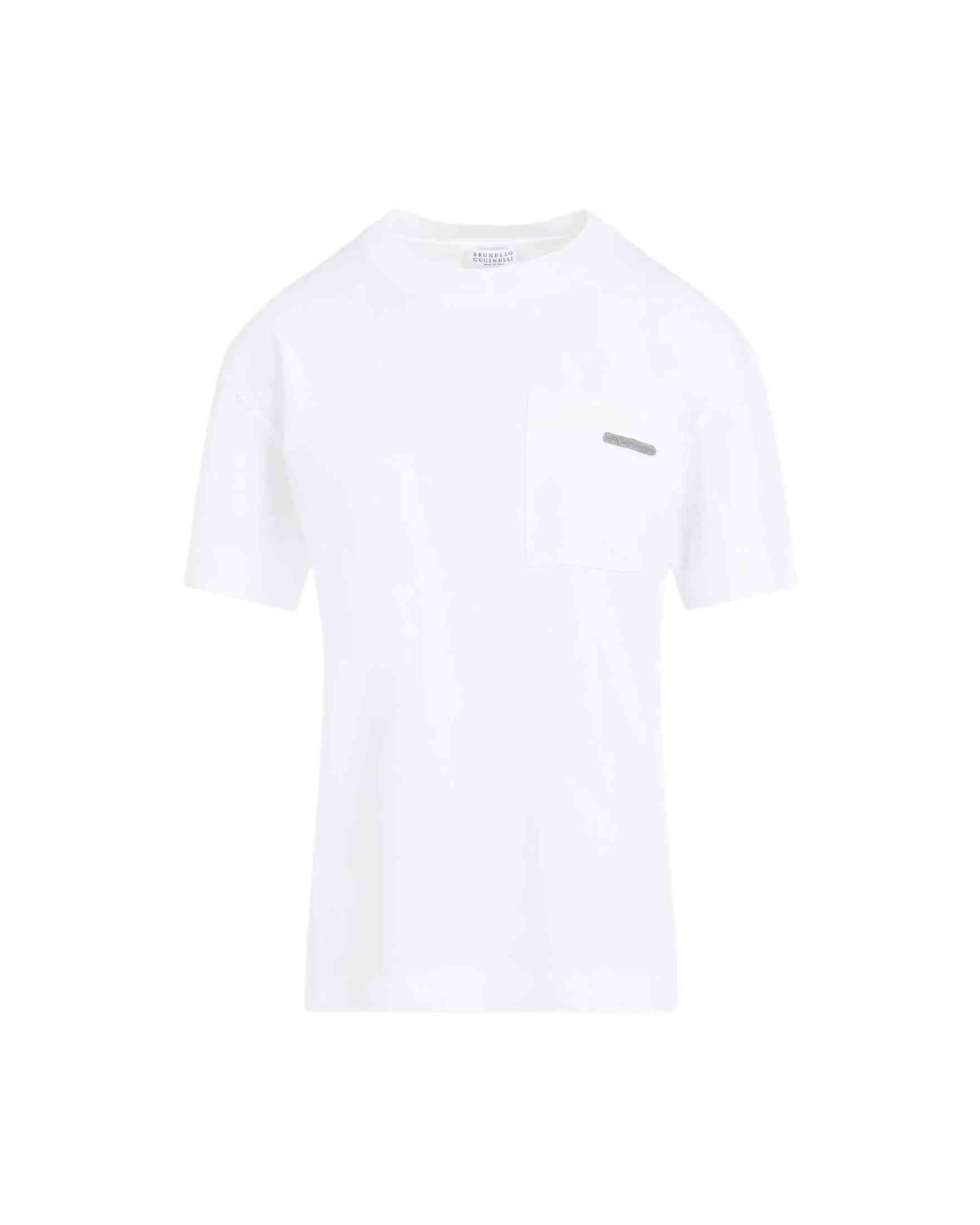 Brunello Cucinelli White T-shirt Glam Steals