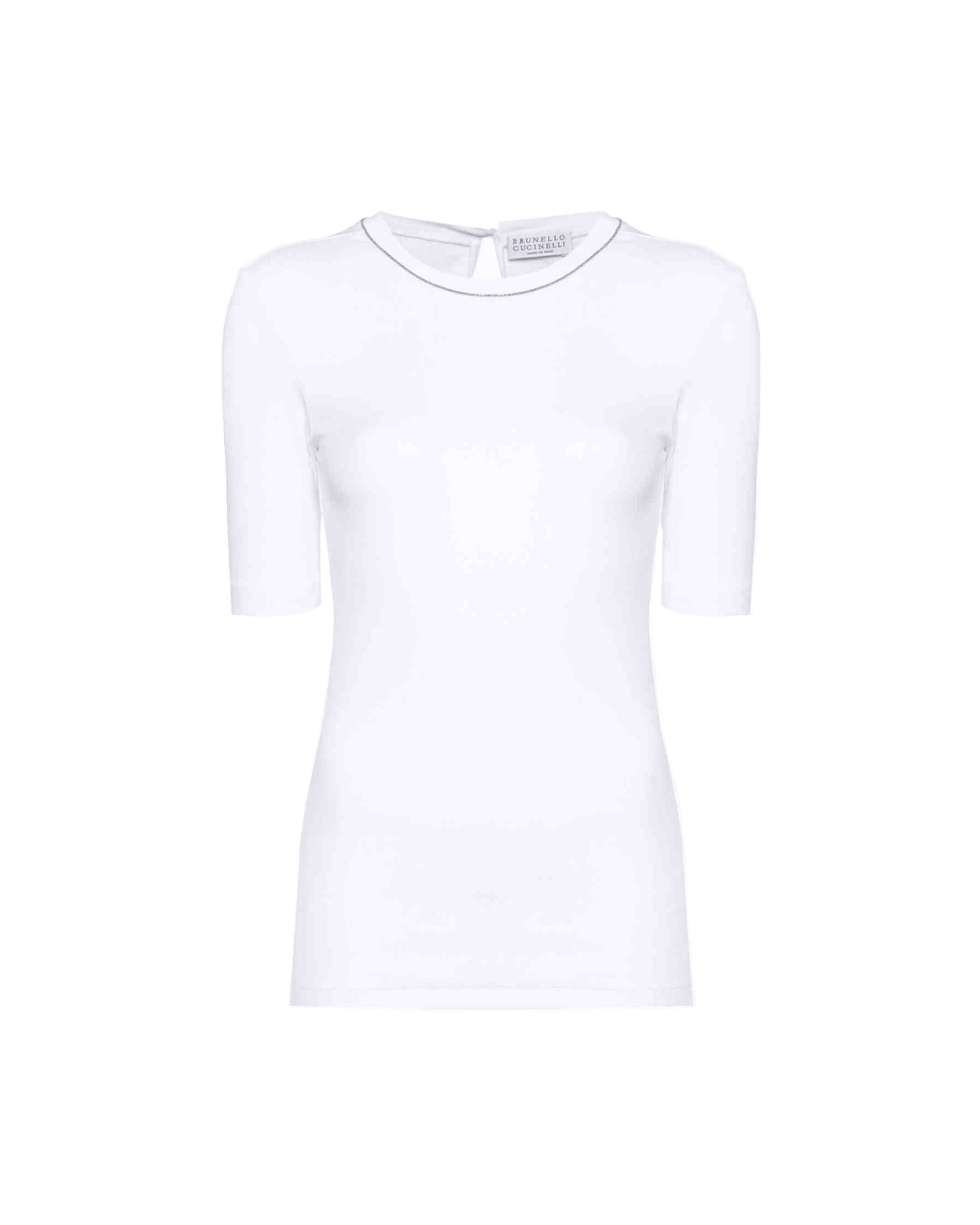 Brunello Cucinelli White T-shirt Glam Steals