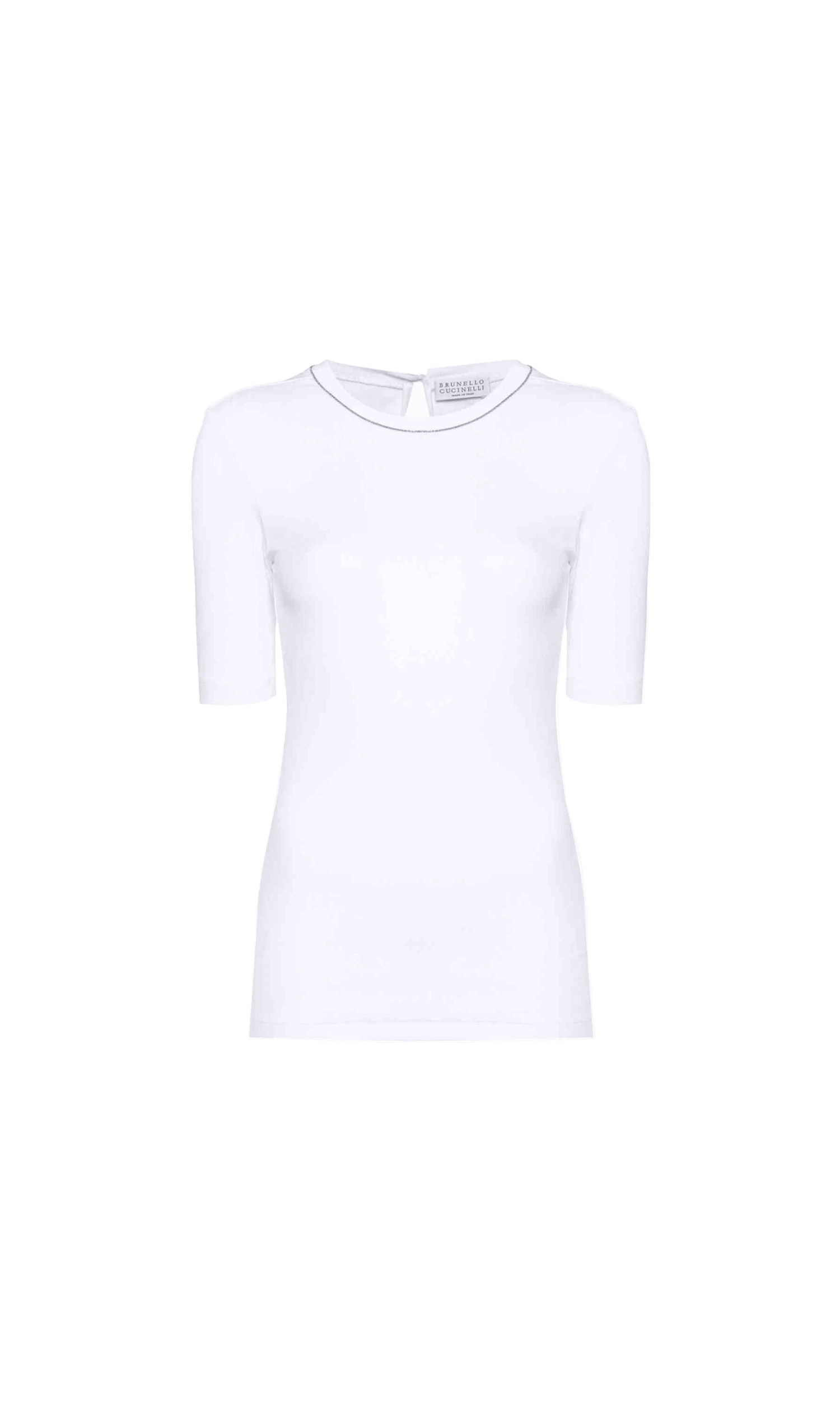 Brunello Cucinelli White T-shirt Glam Steals