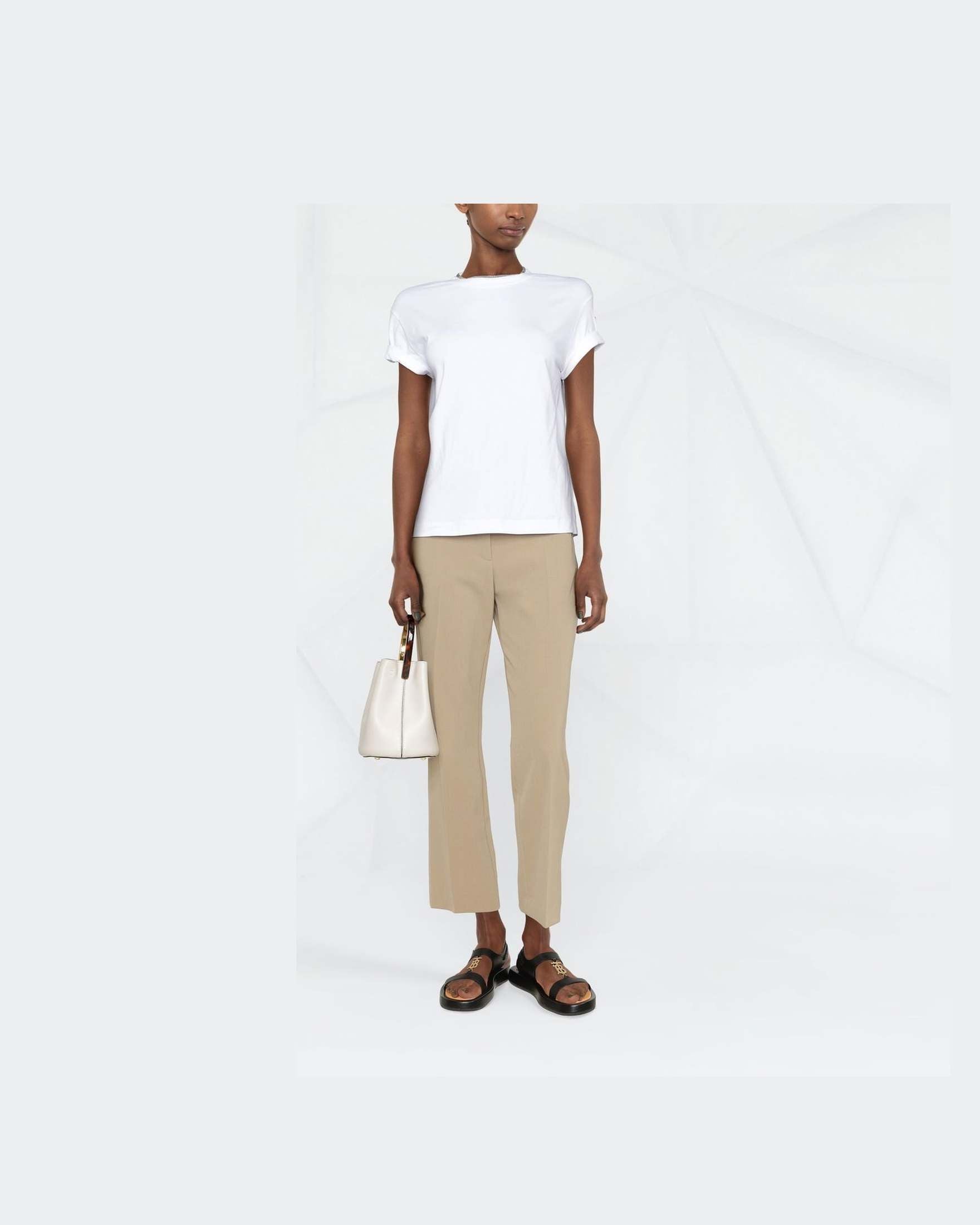 Brunello Cucinelli White T-shirt and Polo Glam Steals