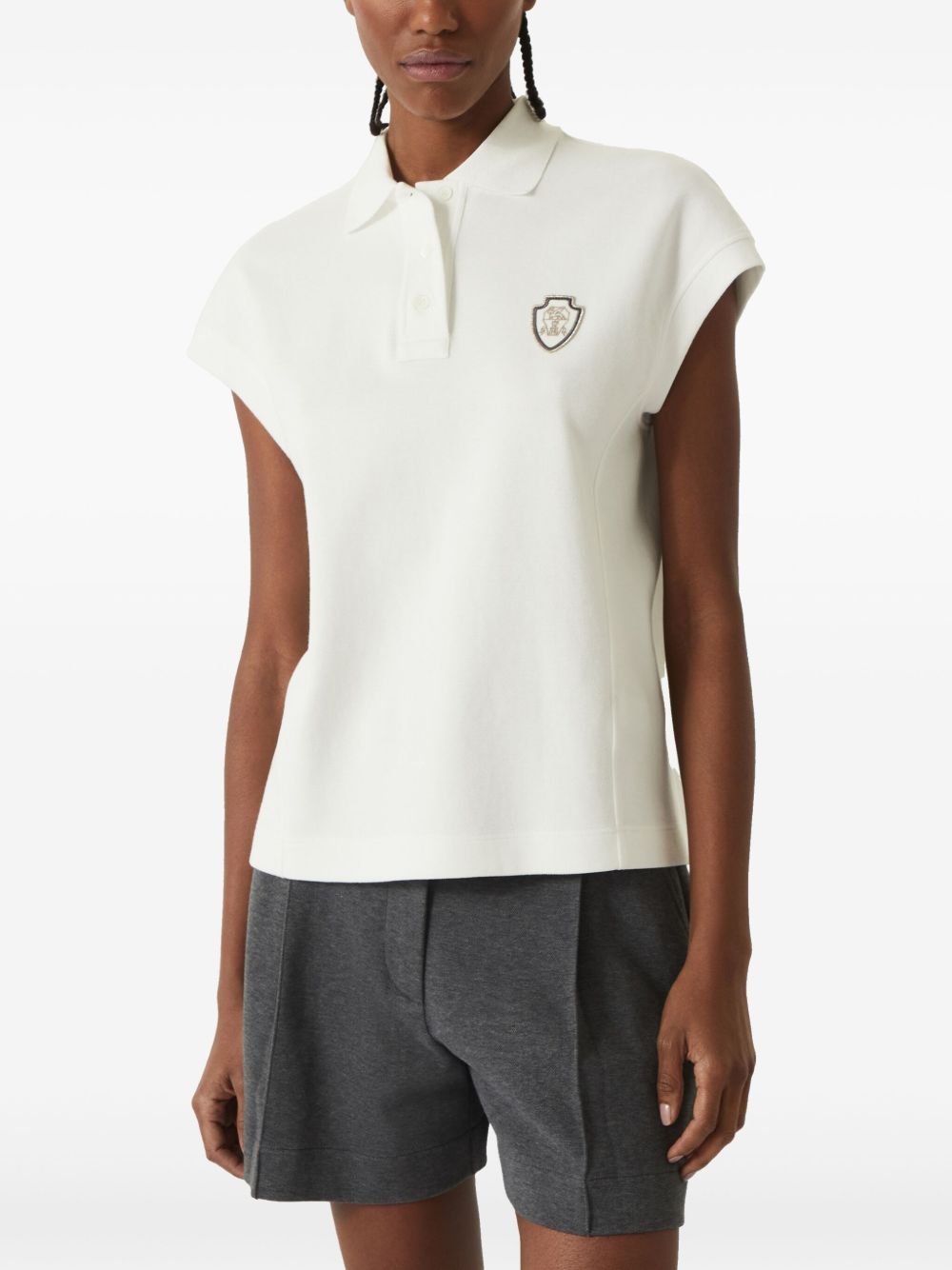 Brunello Cucinelli White T-shirt and Polo Glam Steals
