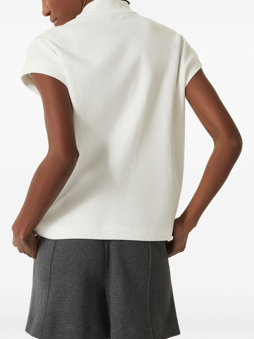 Brunello Cucinelli White T-shirt and Polo Glam Steals