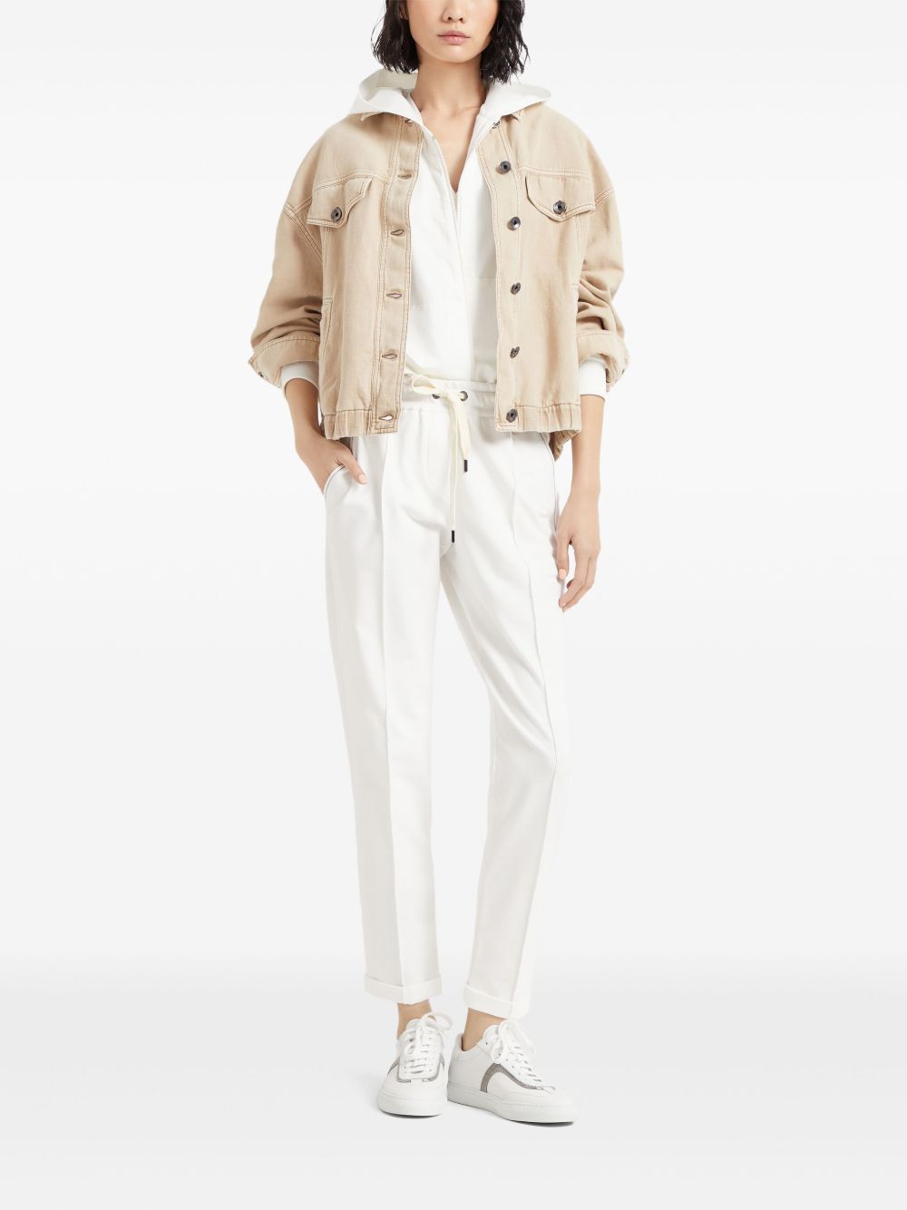 Brunello Cucinelli White Top Glam Steals