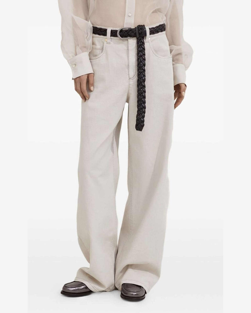 Brunello Cucinelli White Trouser Glam Steals