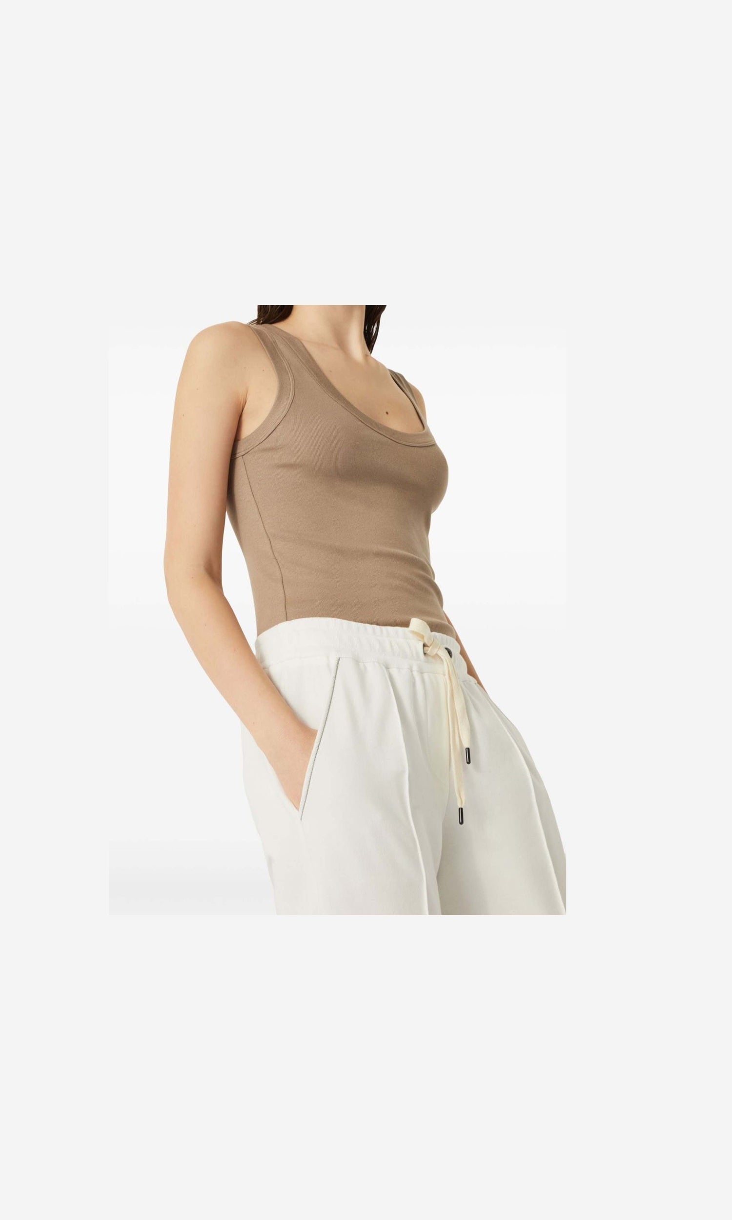 Brunello Cucinelli White Trouser Glam Steals