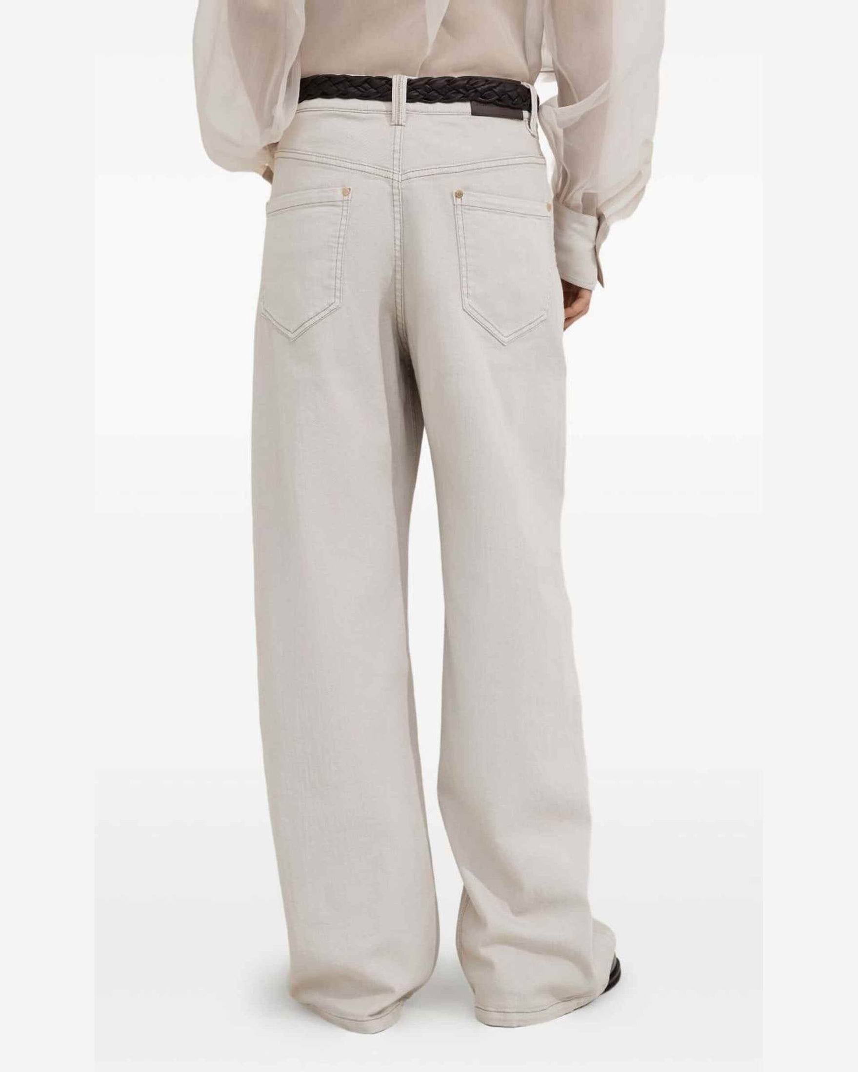 Brunello Cucinelli White Trouser Glam Steals