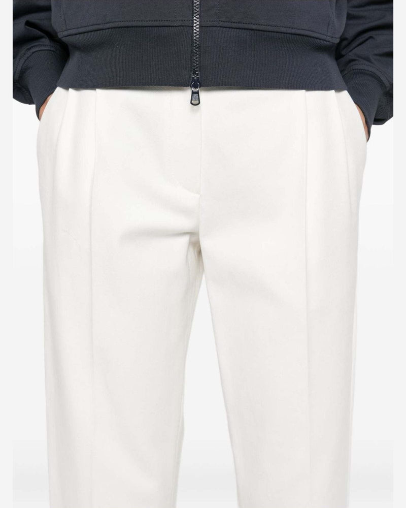Brunello Cucinelli White Trouser Glam Steals