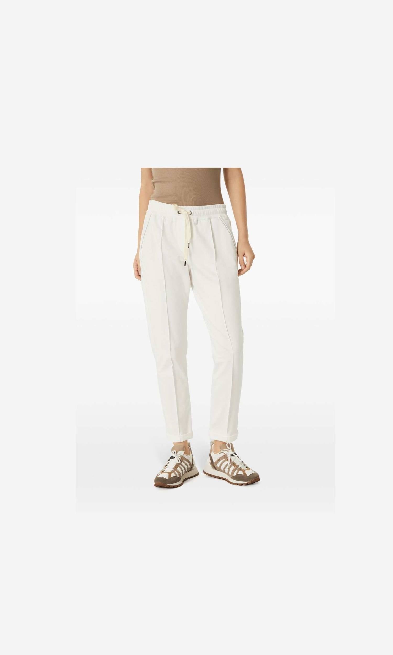 Brunello Cucinelli White Trouser Glam Steals