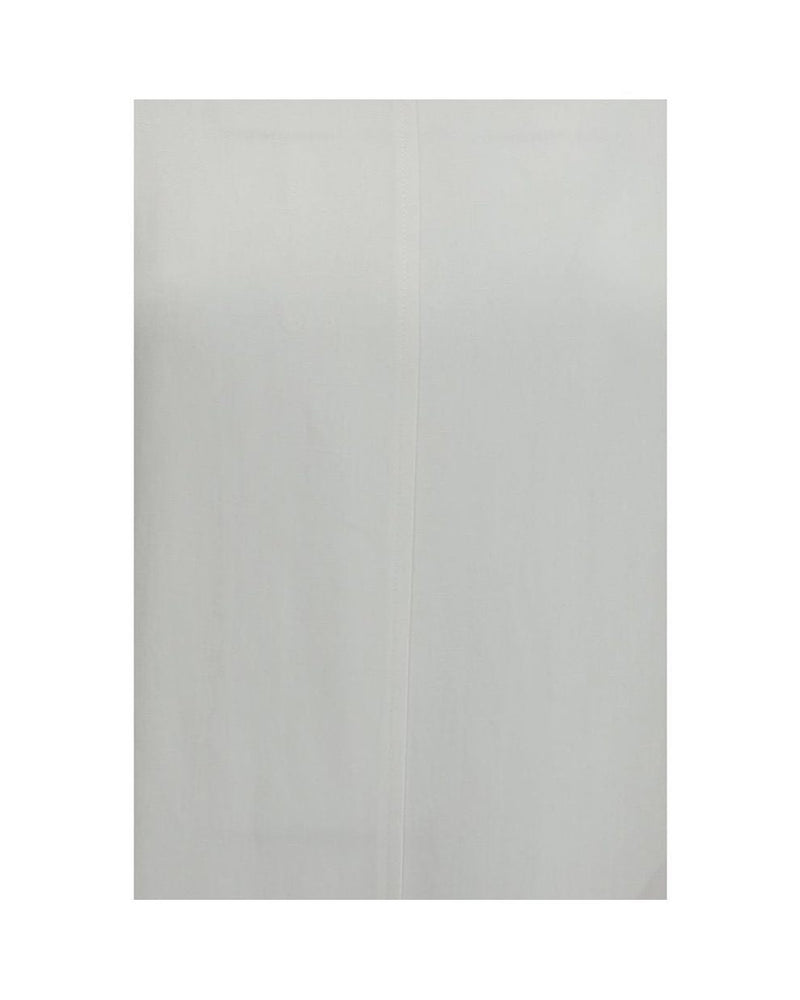 Brunello Cucinelli White Viscose Dress Glam Steals