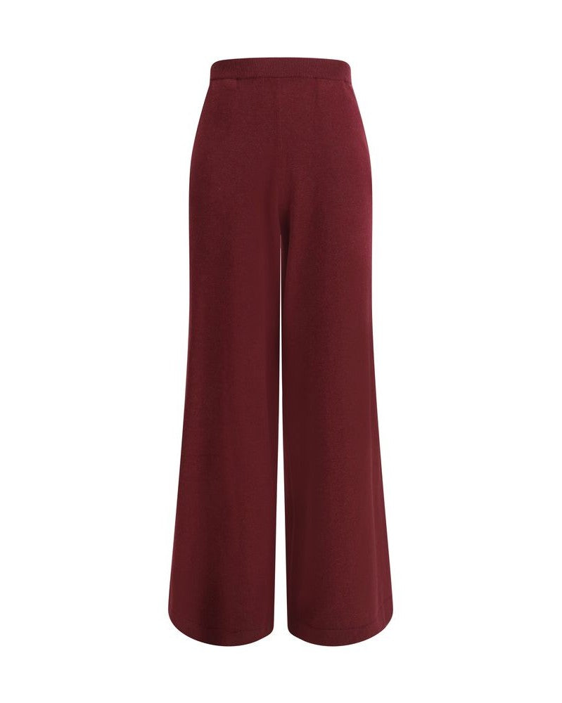 Brunello Cucinelli Wool Bordeaux Casual Pant Glam Steals