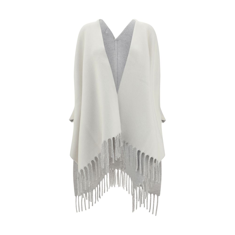 Brunello Cucinelli Wool Cashmere and Poncho Glam Steals