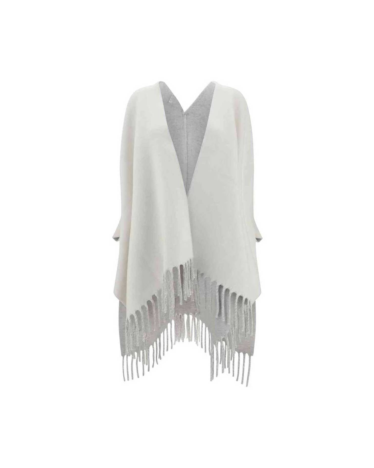 Brunello Cucinelli Wool Cashmere and Poncho Glam Steals
