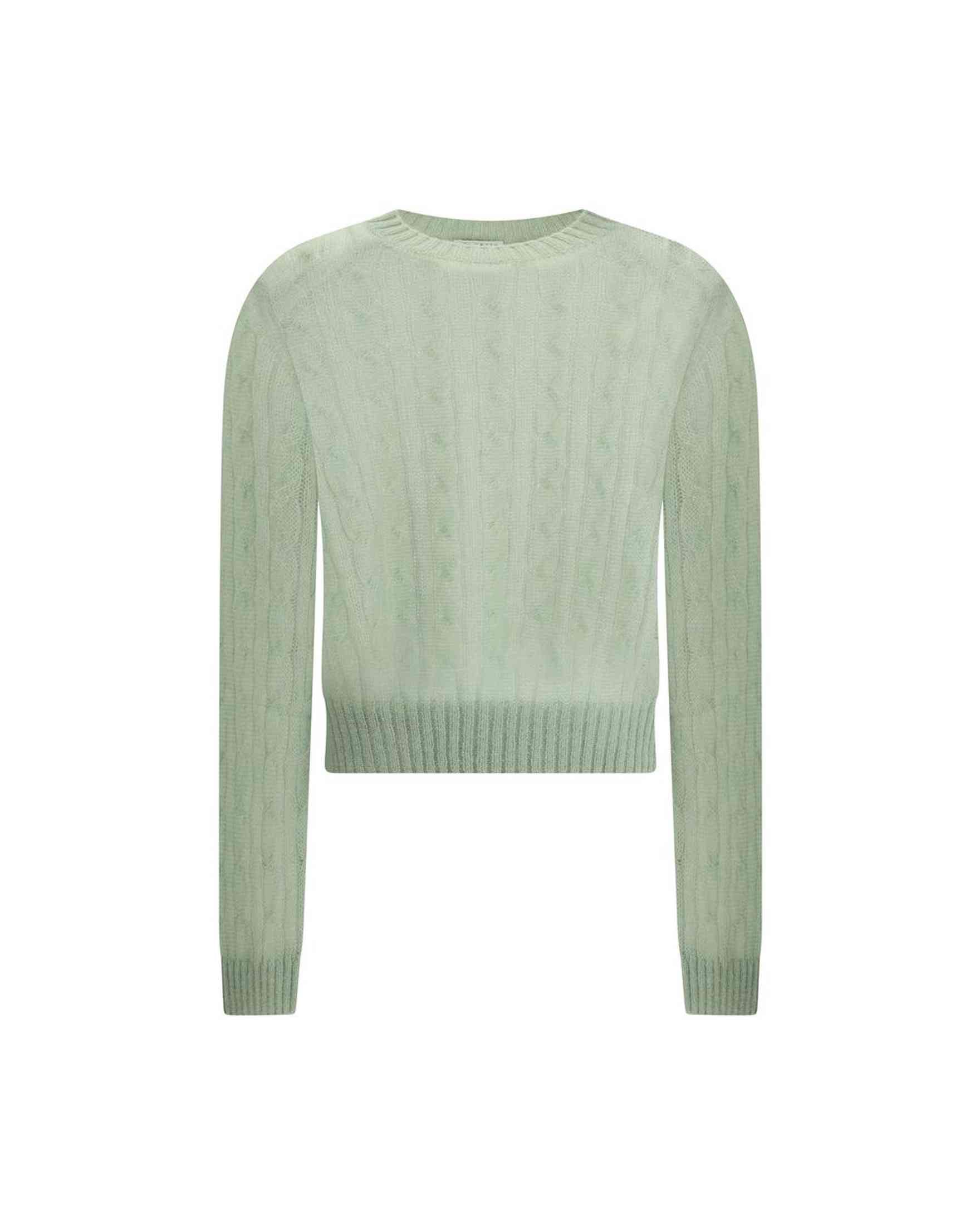 Brunello Cucinelli Wool Mohair And Cable Knit Sweater Glam Steals