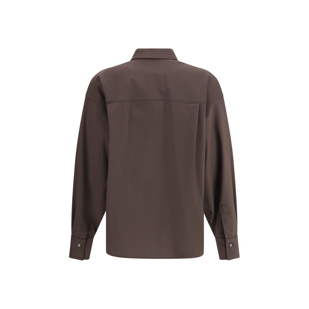 Brunello Cucinelli Wool Shirt Glam Steals