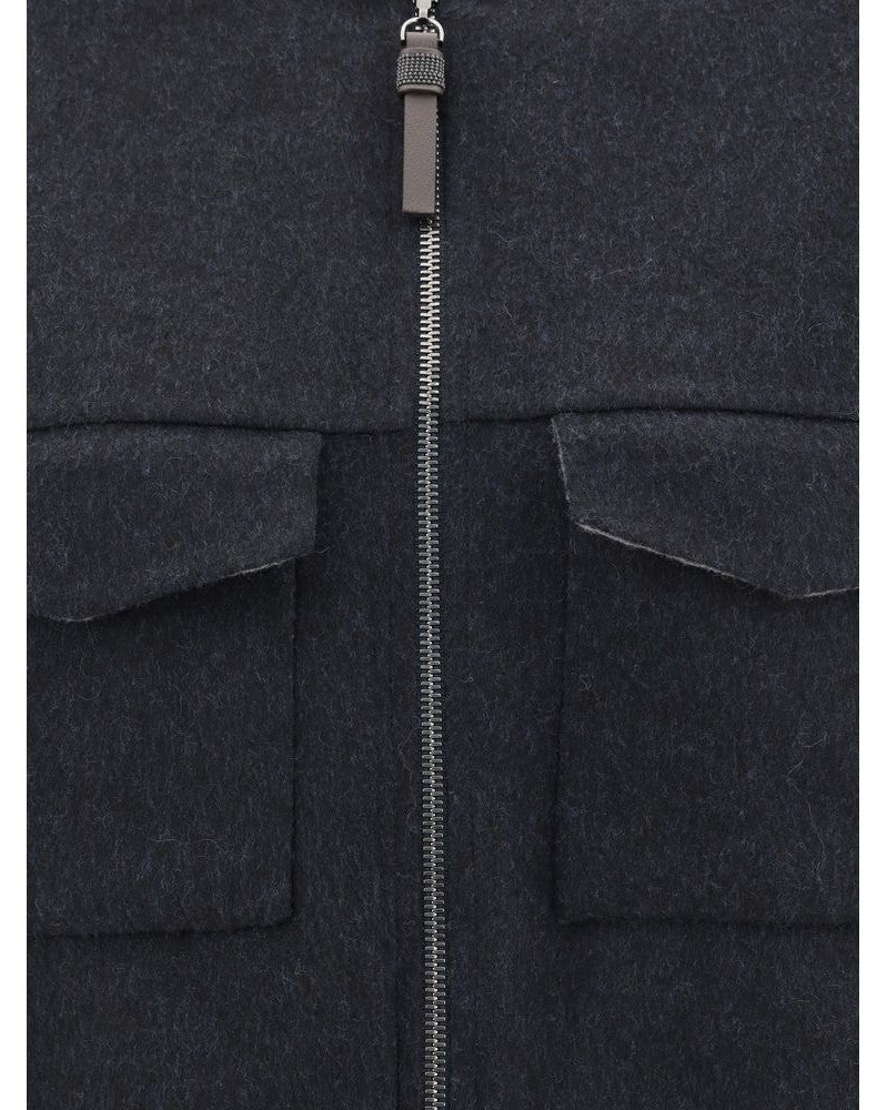 Brunello Cucinelli Wool Virgin Jacket Glam Steals