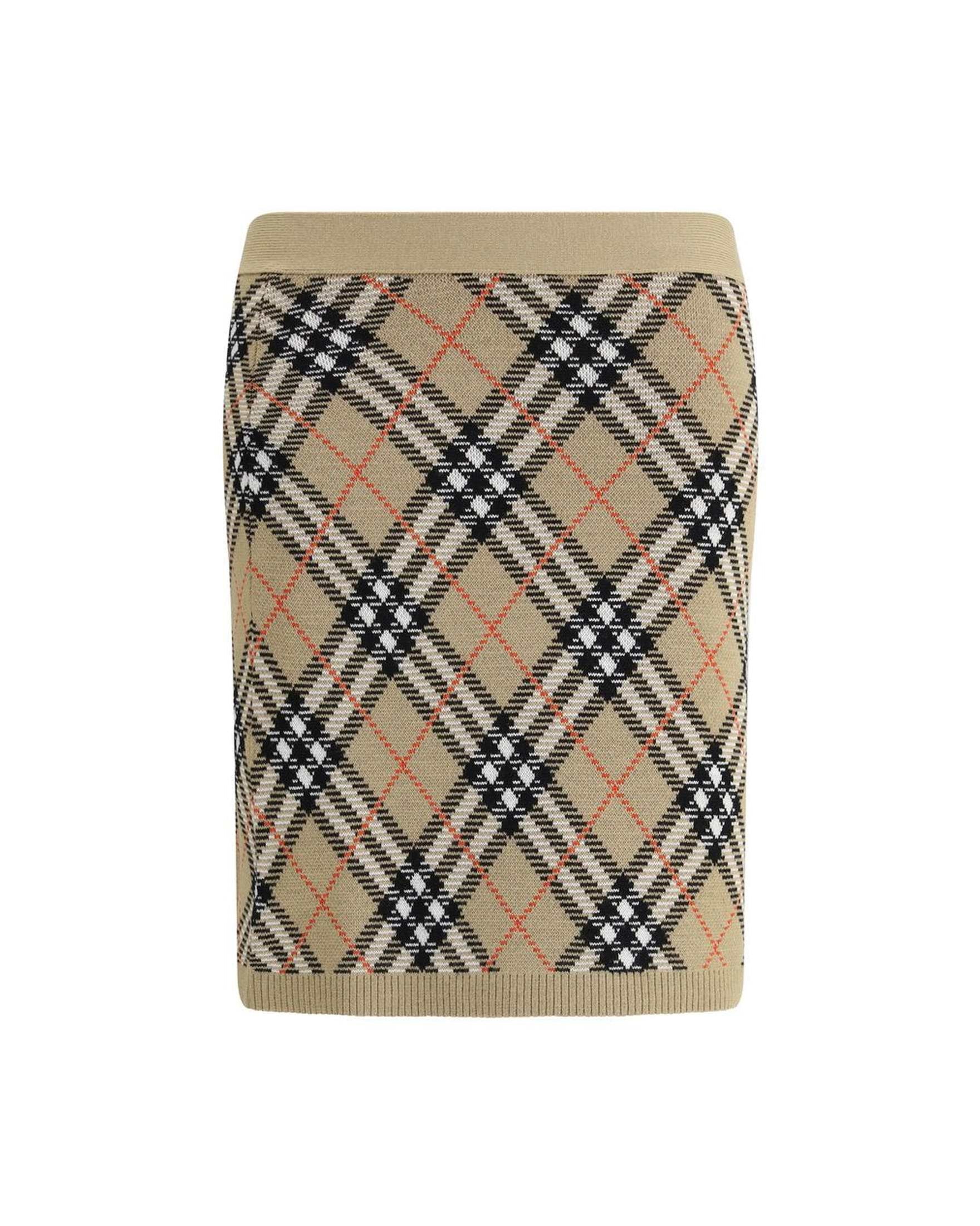 Burberry Archivio Check Miniskirt Glam Steals