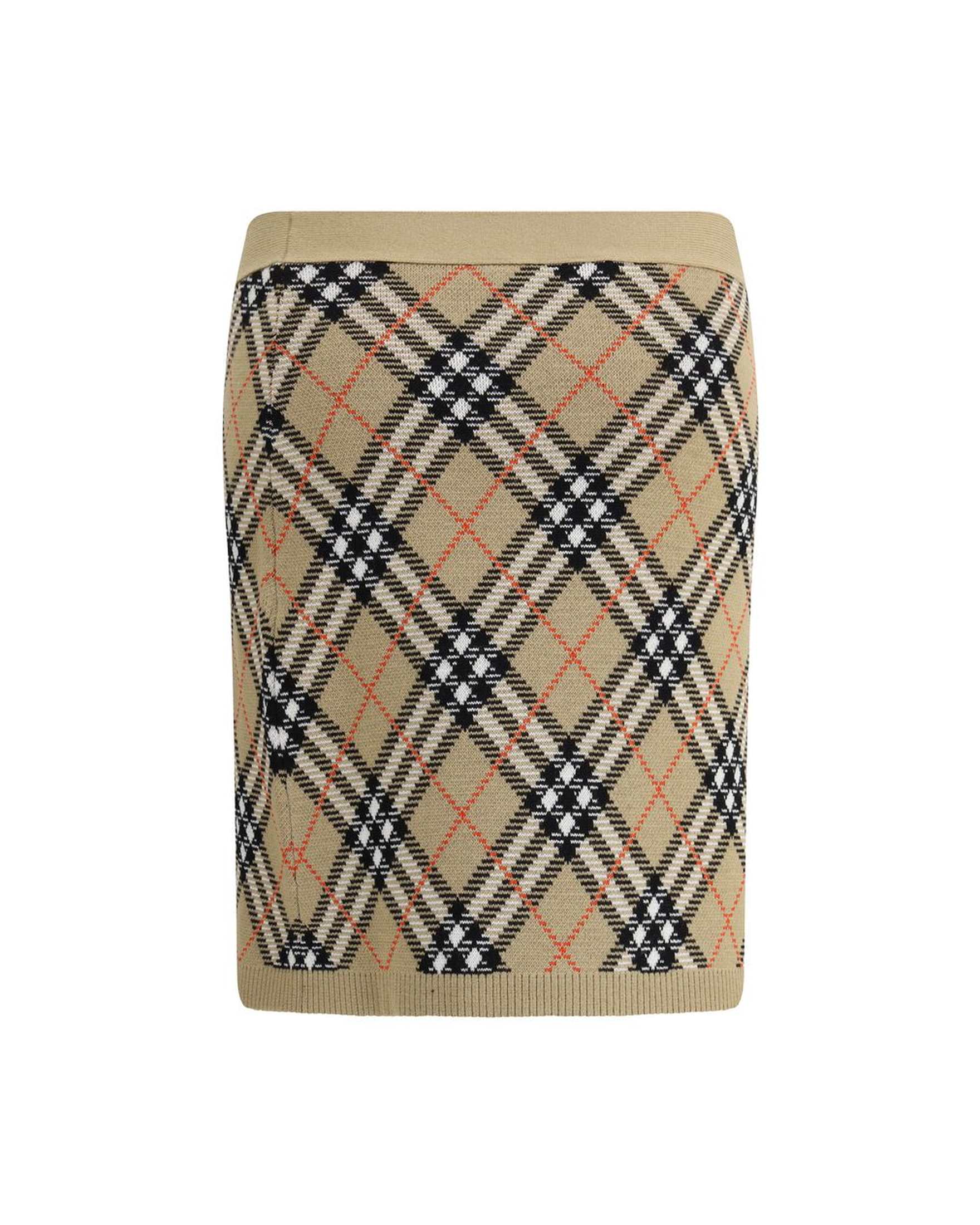 Burberry Archivio Check Miniskirt Glam Steals