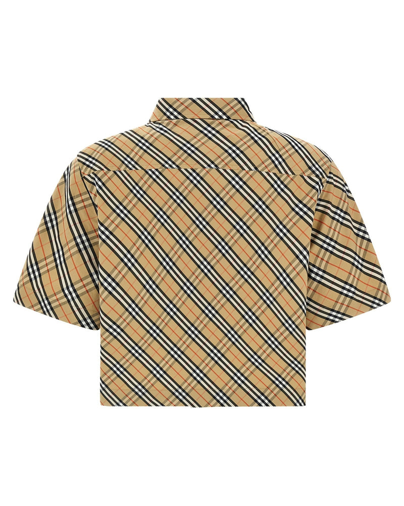 Burberry B Shield Check Shirt Glam Steals