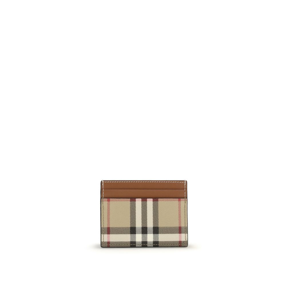 Burberry Beige Calf Leather Bos Taurus Wallet Glam Steals