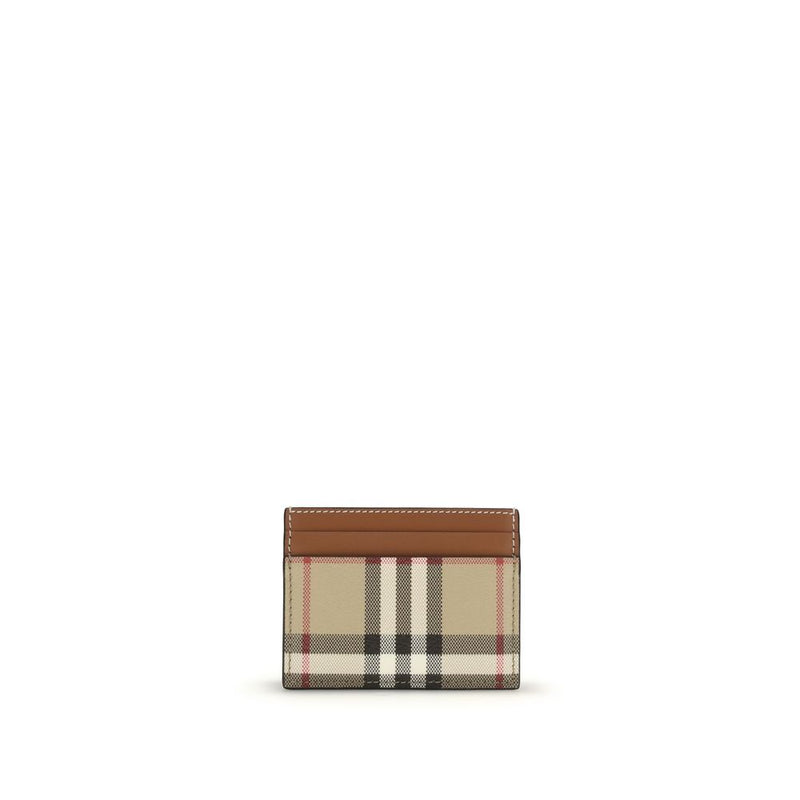 Burberry Beige Calf Leather Bos Taurus Wallet Glam Steals