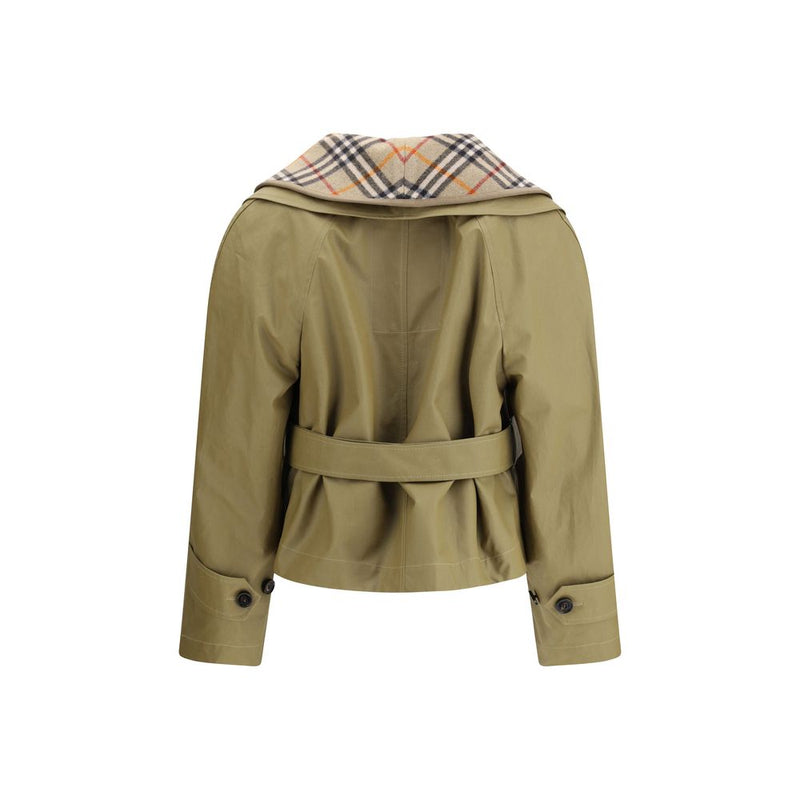 Burberry Beige Cotton Jacket Glam Steals