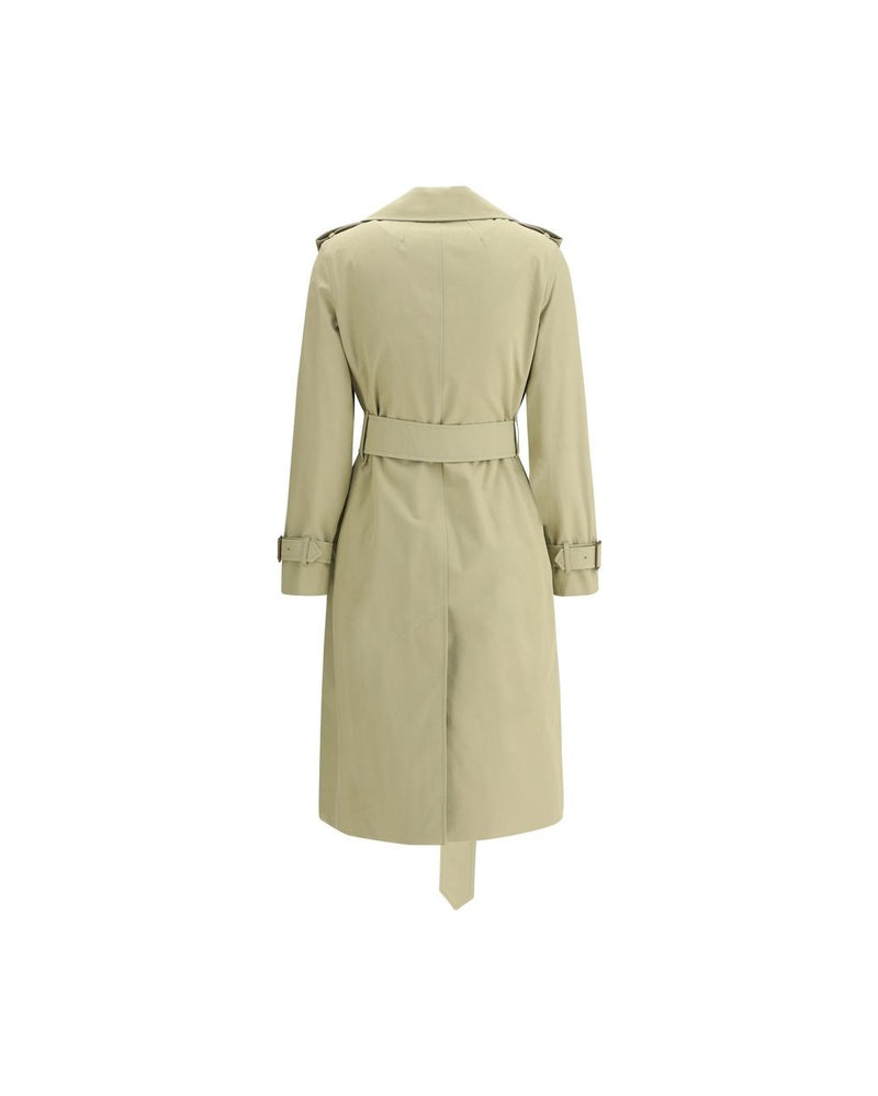 Burberry Beige Cotton Trench Coat Glam Steals