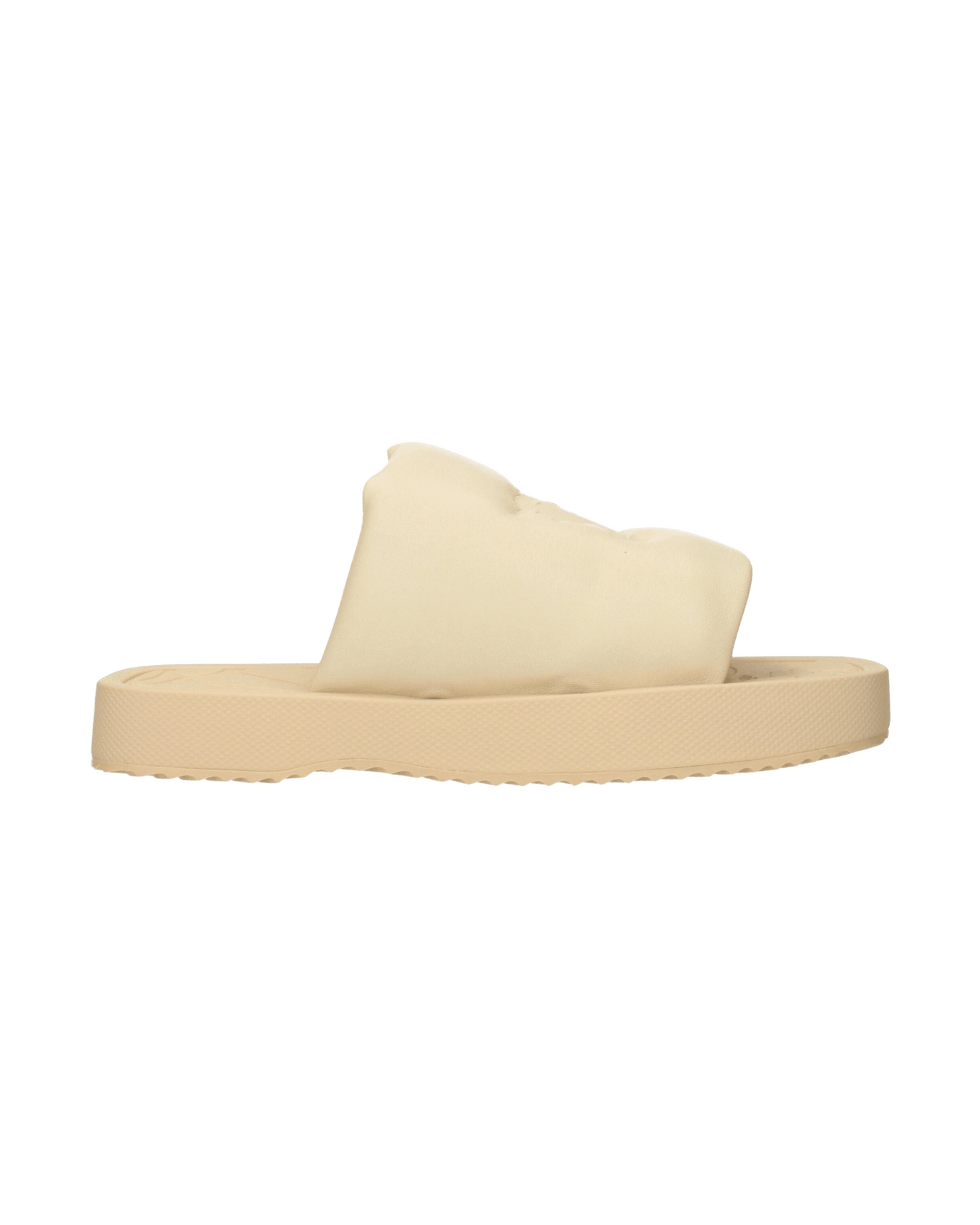Burberry Beige Leather Slippers Glam Steals