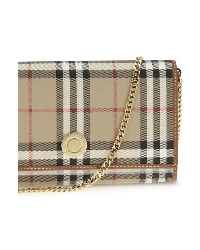 Burberry Beige Polyethylene Clutch Bag Glam Steals