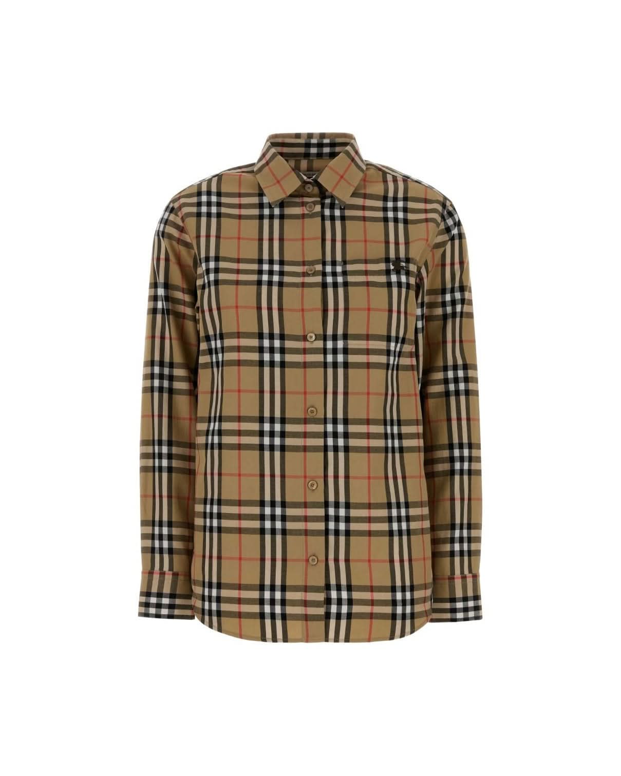 Burberry Beige Shirt Shirts